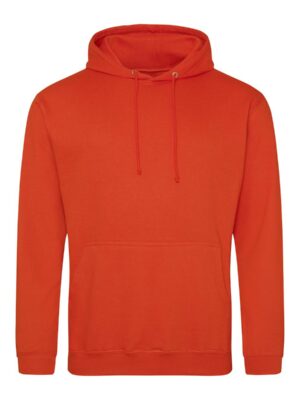 College Hoodie Burnt Orange