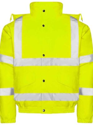Pro High Vis Bomber Jacket Yellow