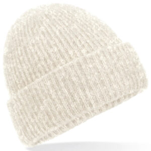 Cosy Ribbed Beanie Almond