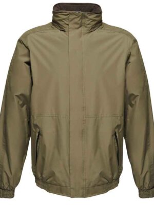 Dover Jacket Dark-Khaki-Black