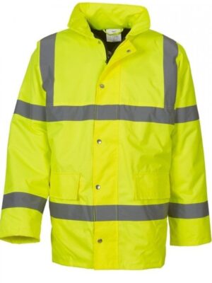 Hi-Vis Classic Motorway Jacket Yellow