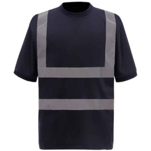 Hi-Vis Short Sleeve T-Shirt Navy