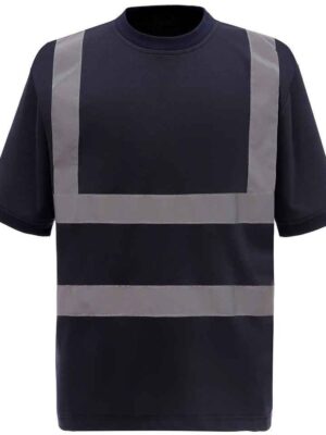 Hi-Vis Short Sleeve T-Shirt Navy