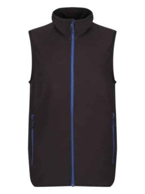 Navigate Fleece Bodywarmer Black-New-Royal