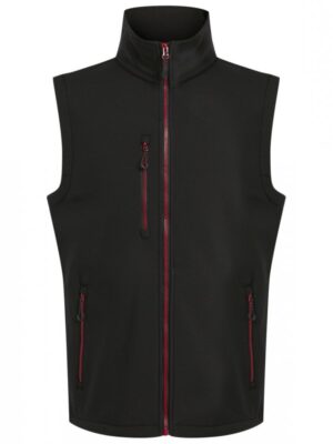 Navigate Softshell Bodywarmer Black-Classic-Red