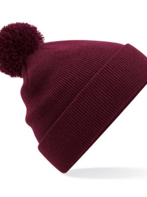 Original Pom Pom Beanie Burgundy