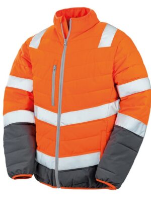 Result Padded Safety Jacket Orange