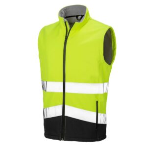 Result Printable Safety Gilet Yellow-Black