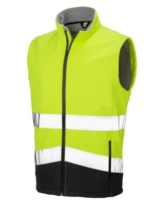 Result Printable Safety Gilet Yellow-Black