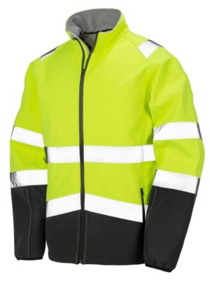 Result Printable Safety Jacket Yellow-Black