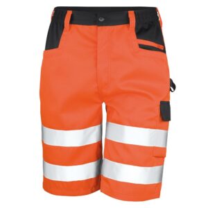 Result Safety Cargo Shorts Orange