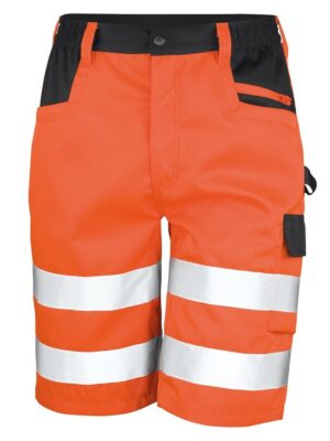 Result Safety Cargo Shorts Orange