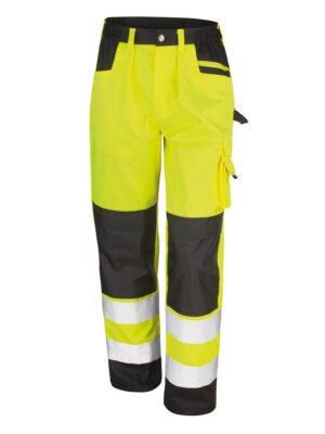 Result Safety Cargo Trousers Yellow