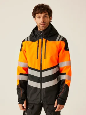 Regatta Hi-Vis X-Pro Waterproof shell jacket (Class 2)