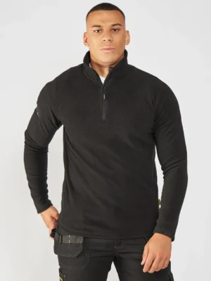 Stanley Hobson ¼-zip microfleece