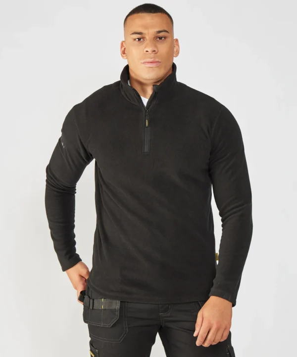 Stanley Hobson ¼-zip microfleece