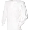Front Row Long sleeve plain rugby shirt - White