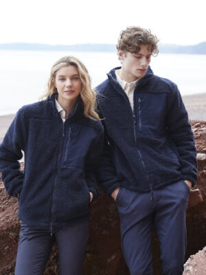 Front Row Recycled Sherpa Fleece