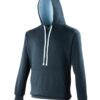 AWDis Varsity Hoodie - New French Navy/Sky Blue