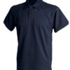 Finden & Hales Piped performance polo - Navy/Navy