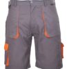 Portwest Texo contrast shorts - Grey/Orange