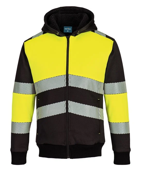 PW3 Hi-vis Class 1 winter hoodie